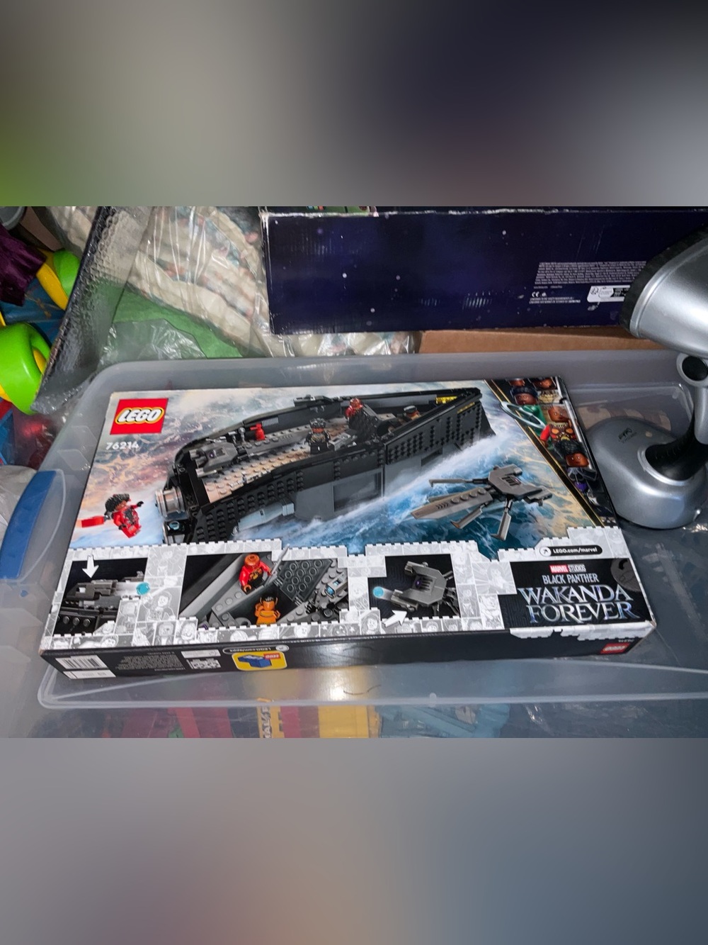 LEGO Black Panther Wakanda Forever Building Set - Black, Gray, Red - Picture 3 of 10